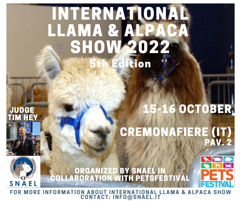 International Llama & Alpaca Show 2022 - 5th  Edition